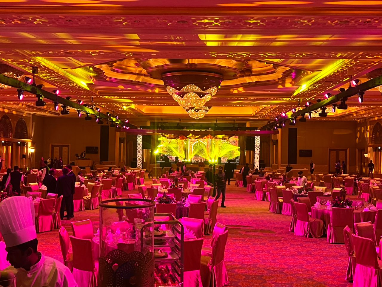 Corporate ballroom event produced by Soundscape UAE